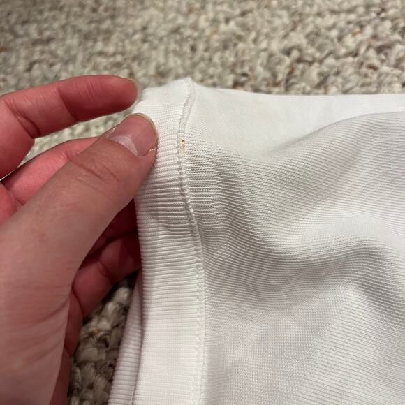 NWT Madewell Relaxed Boxy Tee Sz XL White Basic Minimalist Preppy Casual - Picture 5 of 9